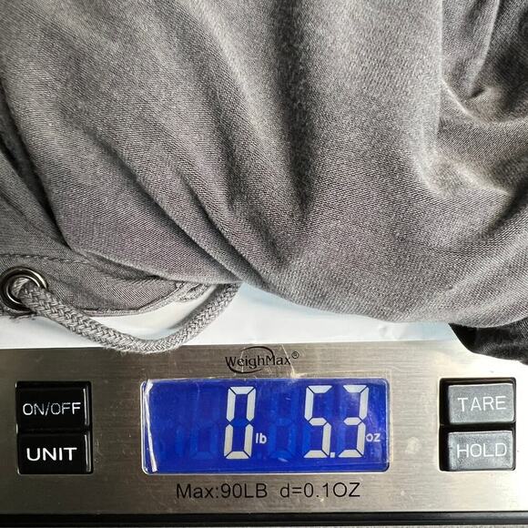 American Eagle Top Womens Medium Lace Up Stonewash Relaxed Soft Minimalist Boho - Picture 11 of 11